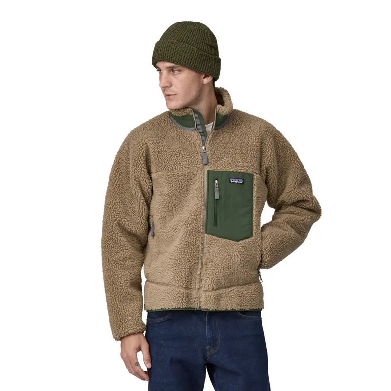 Patagonia Mens Classic Retro-X Jacket in Seabird Grey