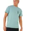 Ripcurl Mens Search Icon Tee in Blue Lagoon
