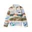 Columbia Kids Helvetia II Printed Half Snap Fleece in Chalk Rogue Valley