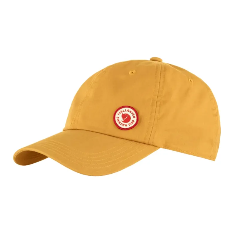 Fjallraven Logo Cap in Mustard Yellow