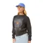 Ripcurl Womens Luna Relaxed Crew in Washed Black
