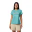 Columbia Womens Sloan Ridge Graphic S/S Tee in Teal Find Your Trail