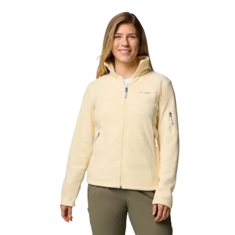 Columbia Womens Fast Trek II Jacket in Lemon Wash