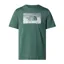 The North Face Mens Foundation Abstract Graphic Tee in Duck Green