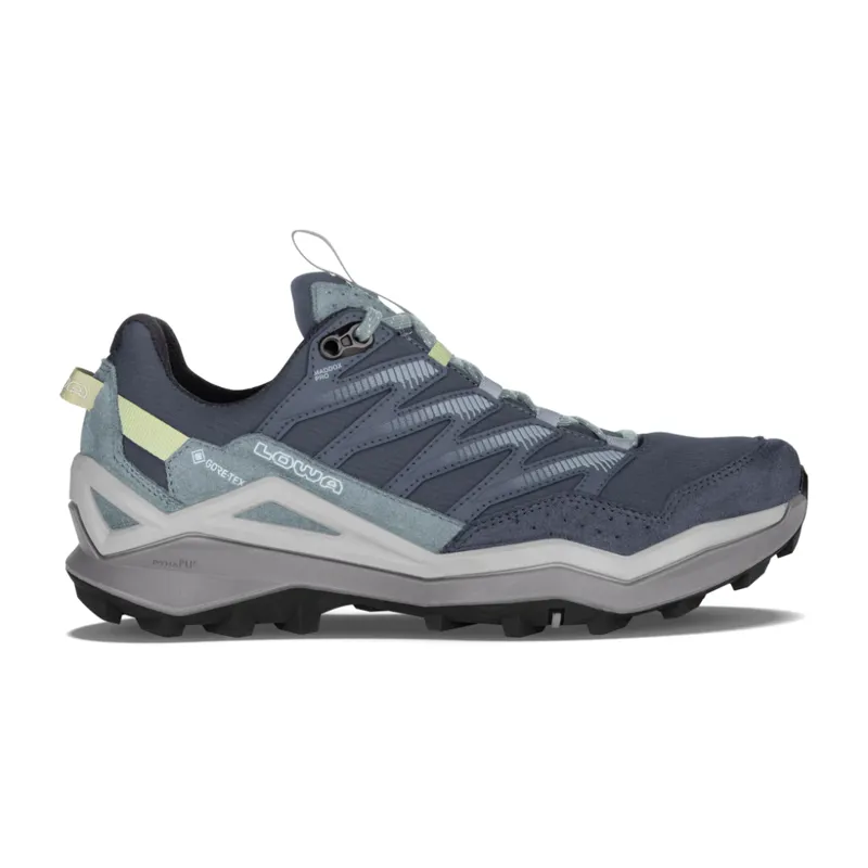 Lowa Womens Maddox Pro GTX Lo in Smoke Blue /  Slate Blue