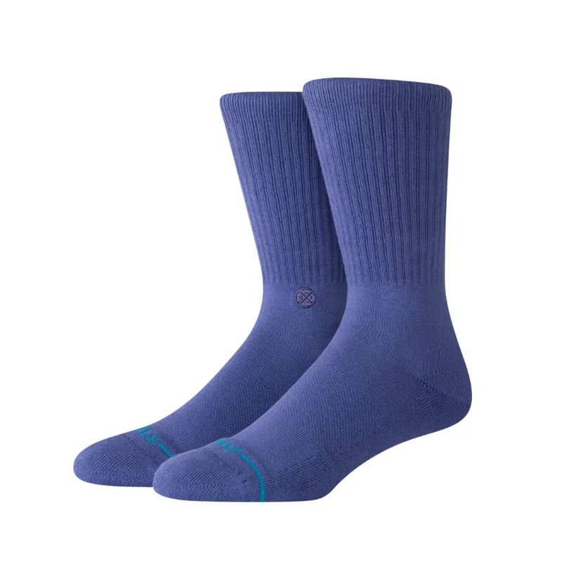 Stance Icon Lifestyle Socks in Indigo 2
