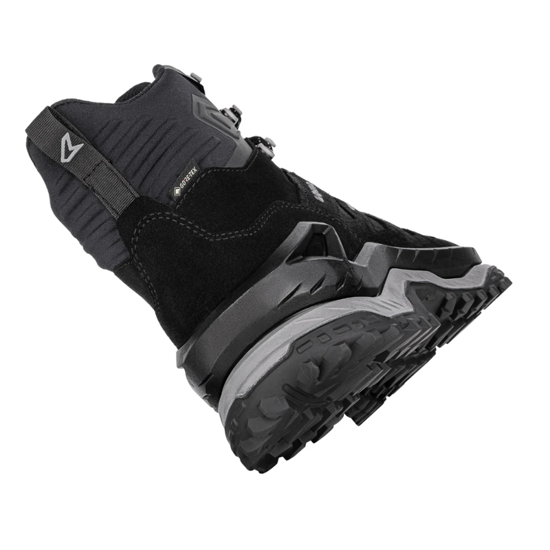 Lowa Mens Innovo GTX Mid in Black / Grey-1