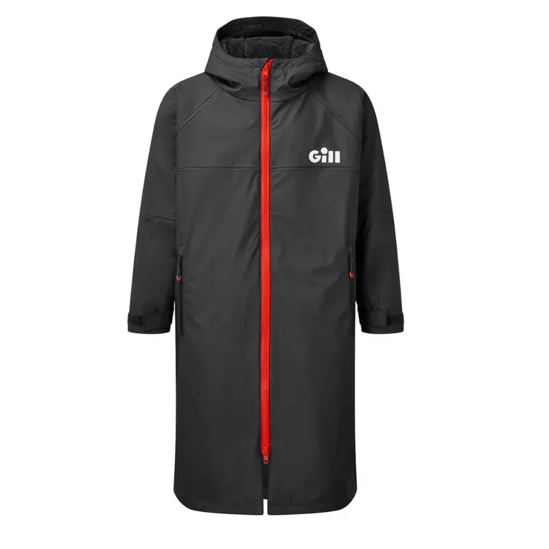 Gill Aqua Parka Changing Robe in Graphite