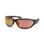 Bloc Montana Sunglasses in Matt Black with Red Mirror Lens