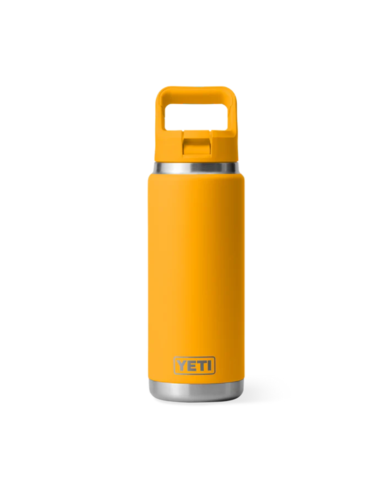 Yeti Rambler 26oz Straw Bottle in Beekeeper