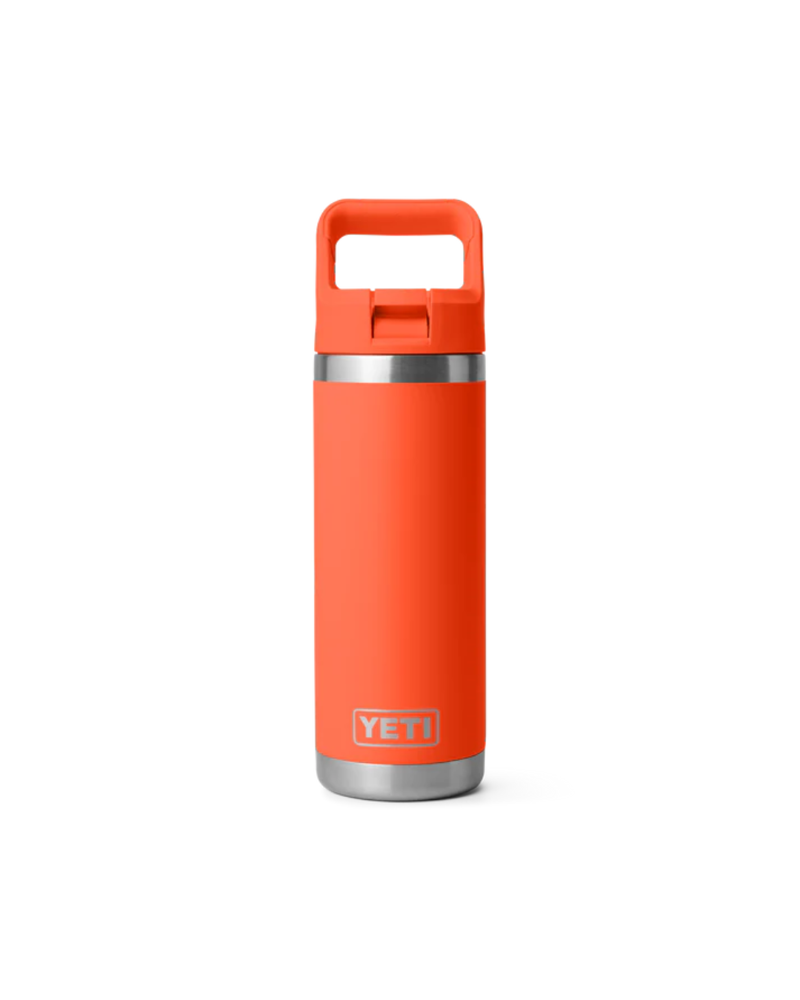 Yeti Rambler C Straw Bottle in Papaya 18oz