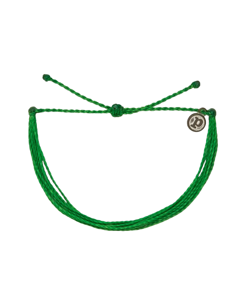 Pura Vida Bright Solid in Dark Green