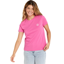 Ripcurl Womens Re-Entry Crew Tee in Hot Pink