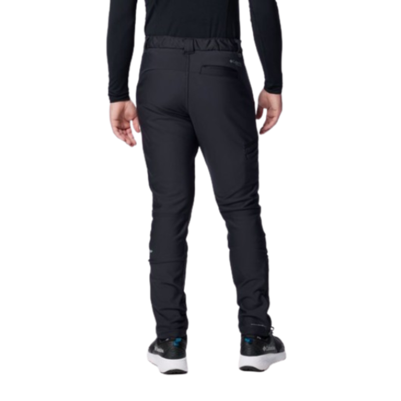 Columbia Mens Vast Canyon Softshell Pant Regular Length in Black-1