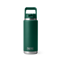 Yeti Rambler 26oz Straw Bottle in Black Forest Green