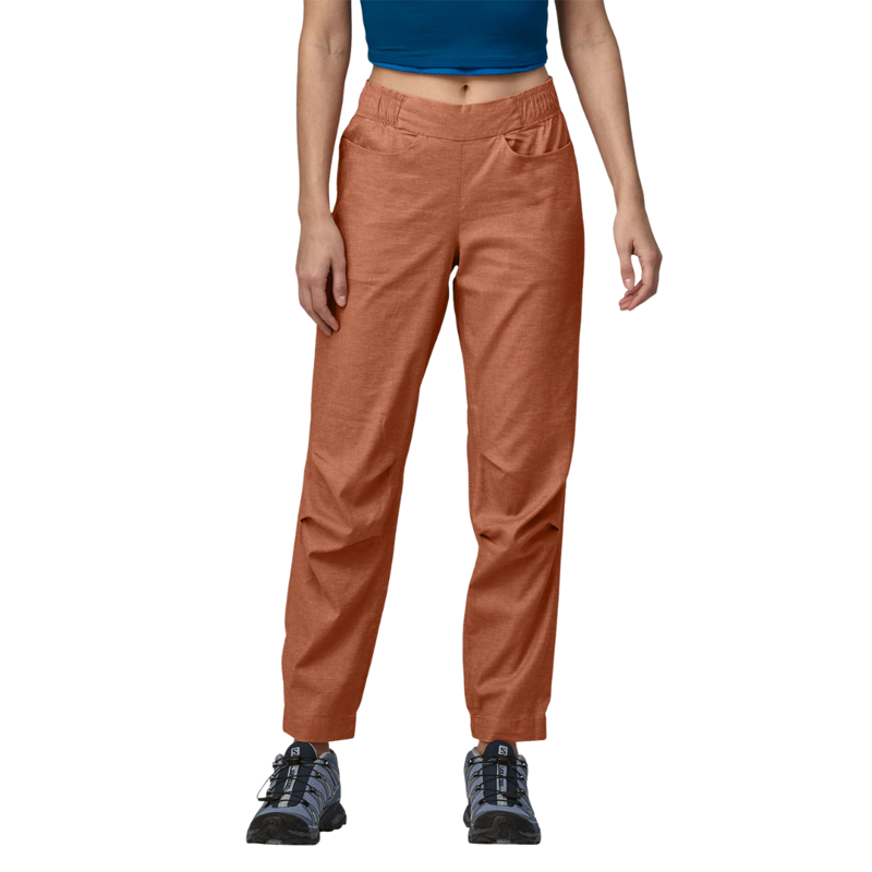 Patagonia Womens Hampi Rock Pants Regular Length in Sienna Clay