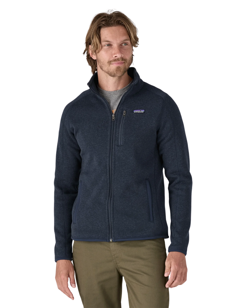 Patagonia Mens Better Sweater Jacket in New Navy