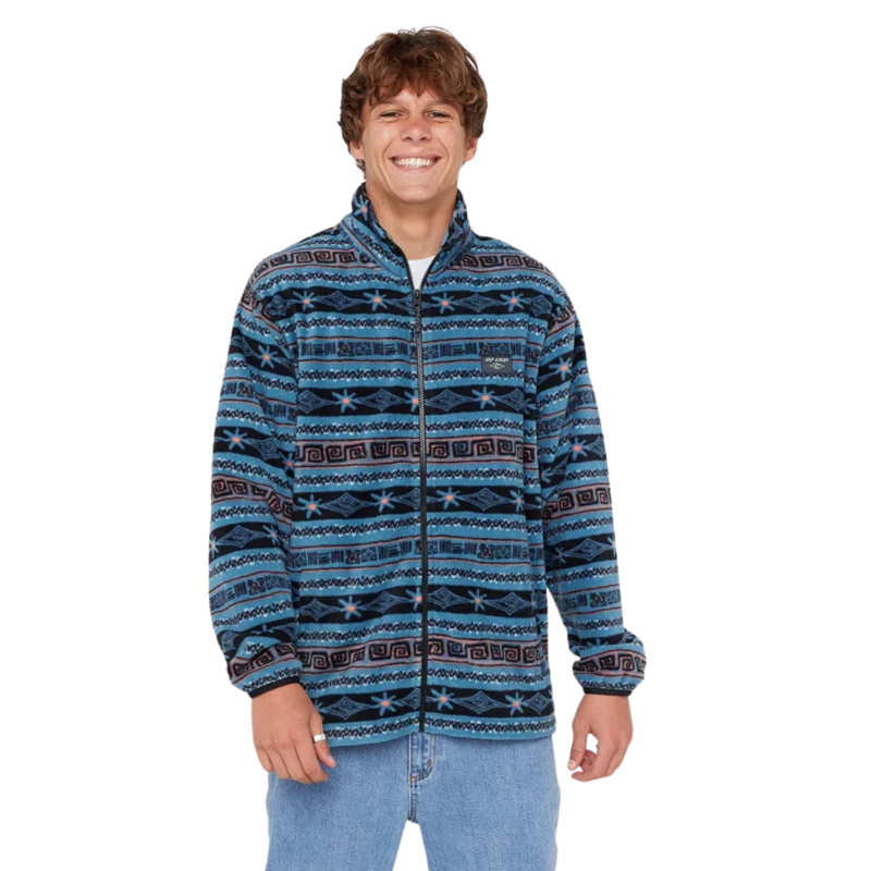 Rip Curl Mens Fun Times Polar Fleece in Storm Blue