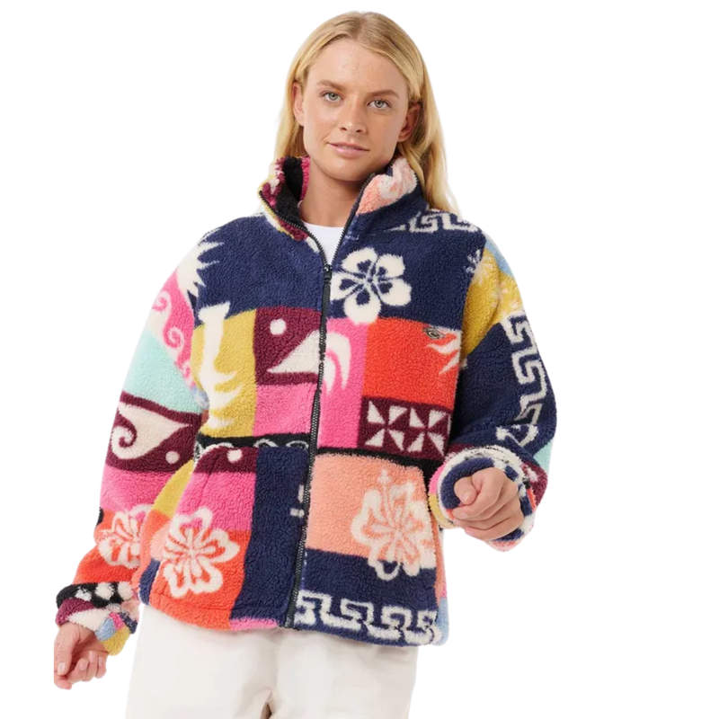 Rip Curl Womens Keepsakes Polar Fleece in Multico