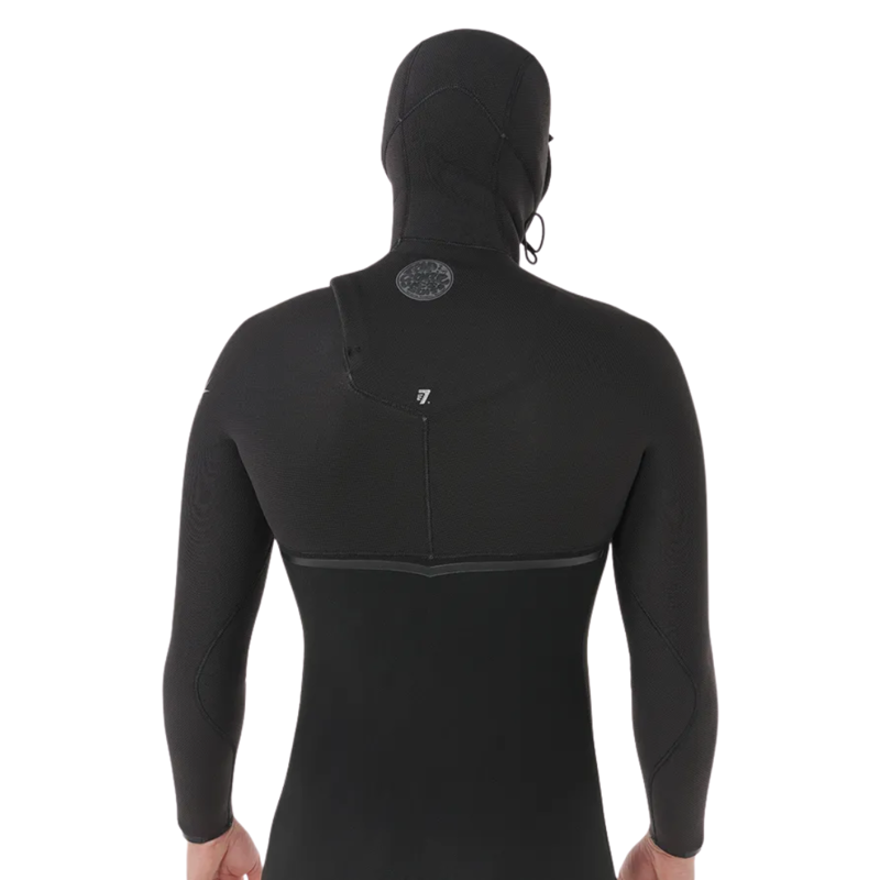 Rip Curl Mens E-Bomb Zip Free Hood 5/4 in Black-1