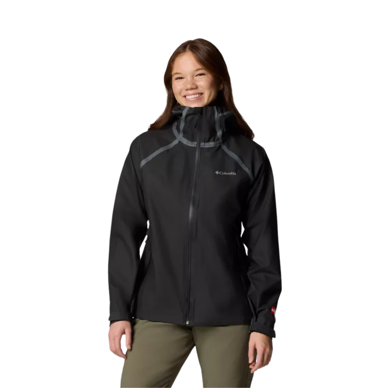 Columbia Womens Reign No Shine Jacket in Black