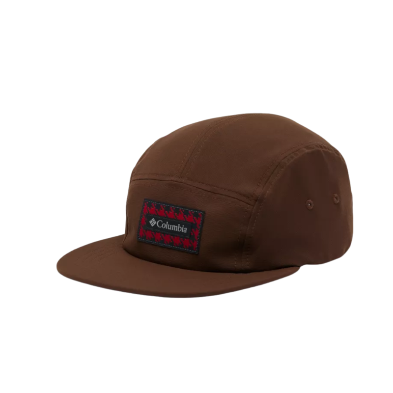 Columbia Creek Side 5 Panel Hat in Tobacco / Houndstooth Patch