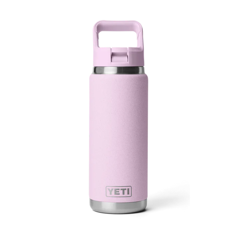 Yeti Rambler 26oz Straw Bottle in Cherry Blossom