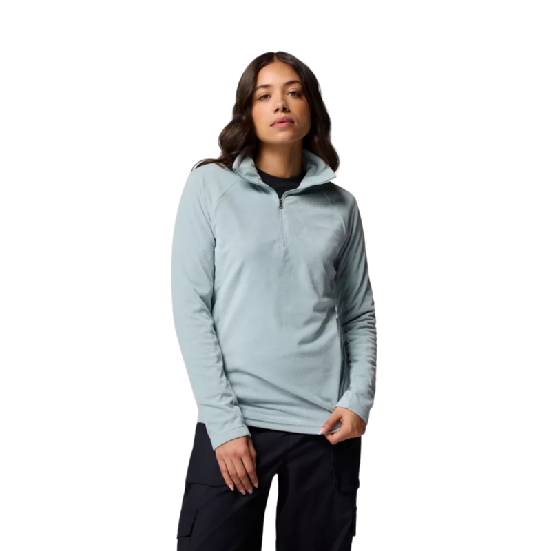 Columbia Womens Glacial IV 1/2 Zip Fleece in Crushed Blue