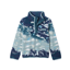Columbia Kids Helvetia II Printed Half Snap Fleece in Crushed Blue Sisters