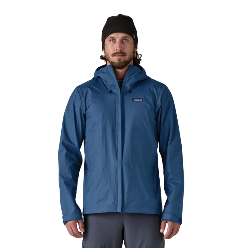 Patagonia Mens Torrentshell 3L Rain Jacket in Clement Blue