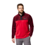 Columbia Mens Steens Mountain Half Snap II Fleece in Mountain Red / Rich Wine / Black