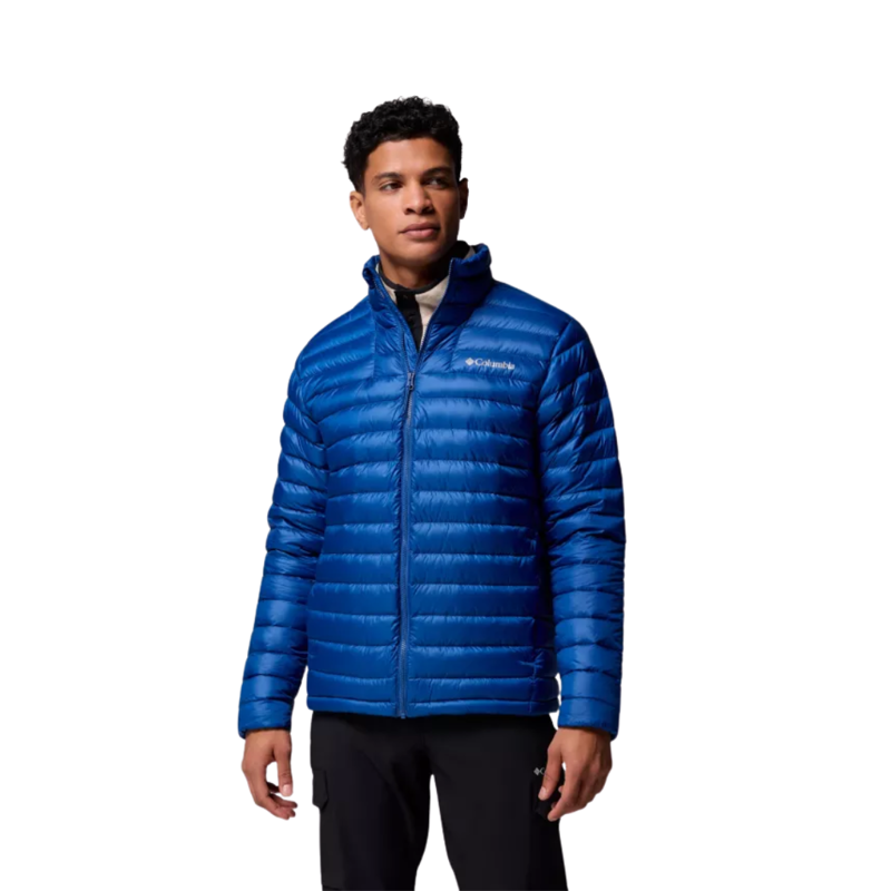 Columbia Mens Corelite Down Jacket in Mountain Blue