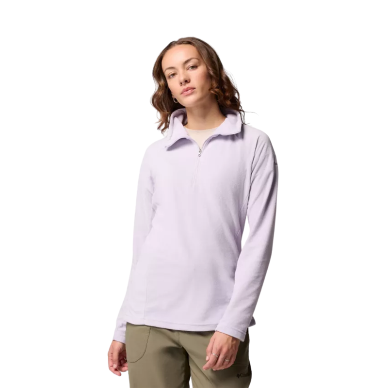 Columbia Womens Glacial IV 1/2 Zip Fleece in Lavender Pearl