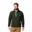 Columbia Men's Helvetia II Half Snap Fleece in Greenscape