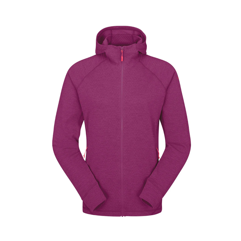 Rab Womens Nexus Hoody in Mulberry