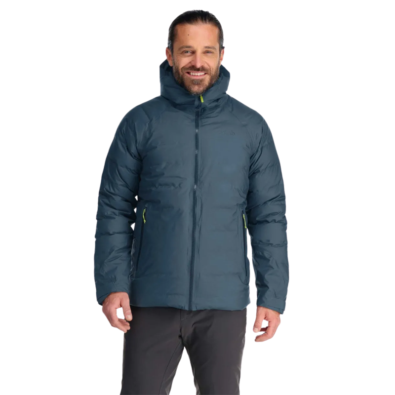Rab Mens Valiance Jacket in Tempest Blue