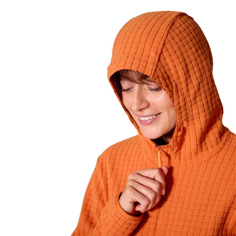 Rab Womens Ramshaw Hoody in Dark Melba-2