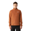 The North Face Mens Glacier Fleece 1/4 Zip Jacket in Burnt Umber