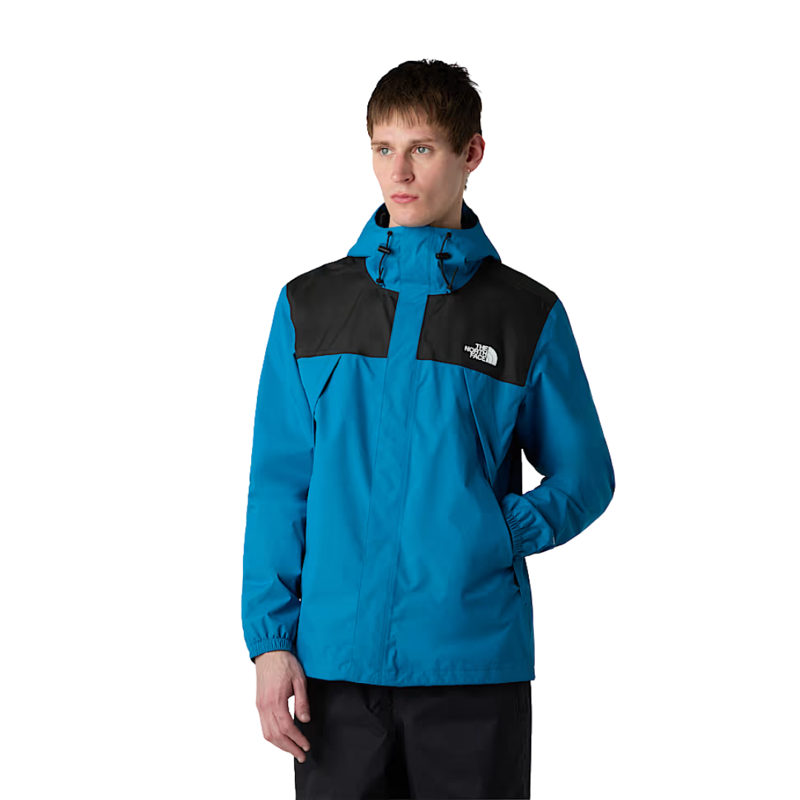 The North Face Mens Antora Jacket in Dusk Blue / TNF Black