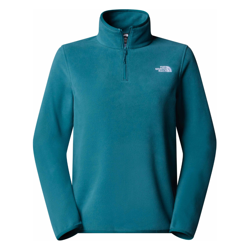 The North Face Womens Glacier Fleece 1/4 Zip Jacket in Space