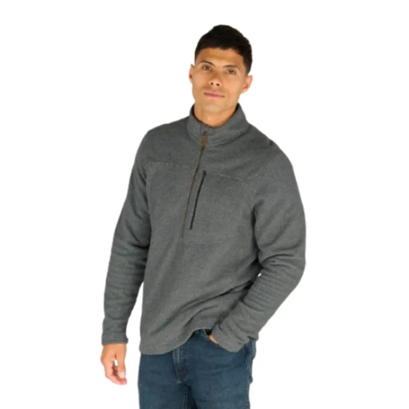 Sherpa Men's Rolpa Eco 1/4 Zip in Kharani Grey