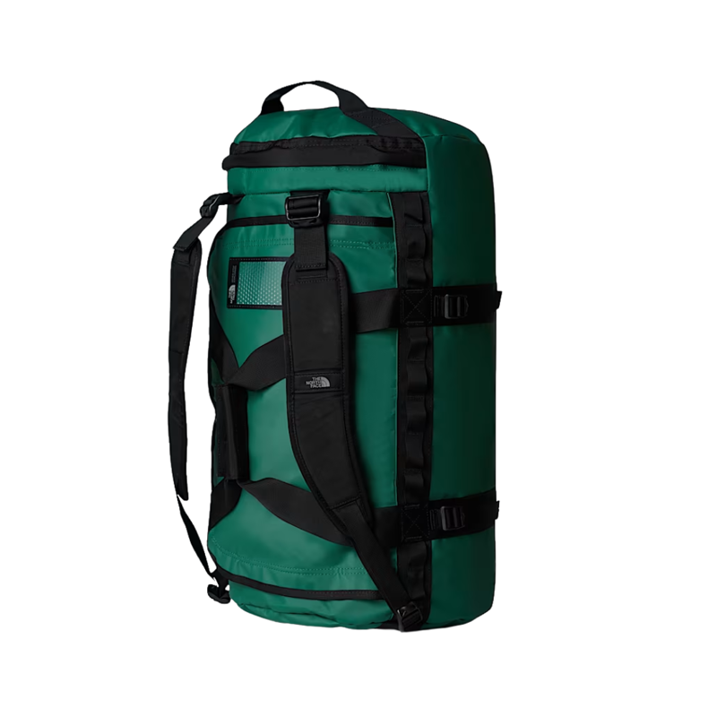 The North Face Base Camp Duffel Medium in Evergreen / TNF Black-1