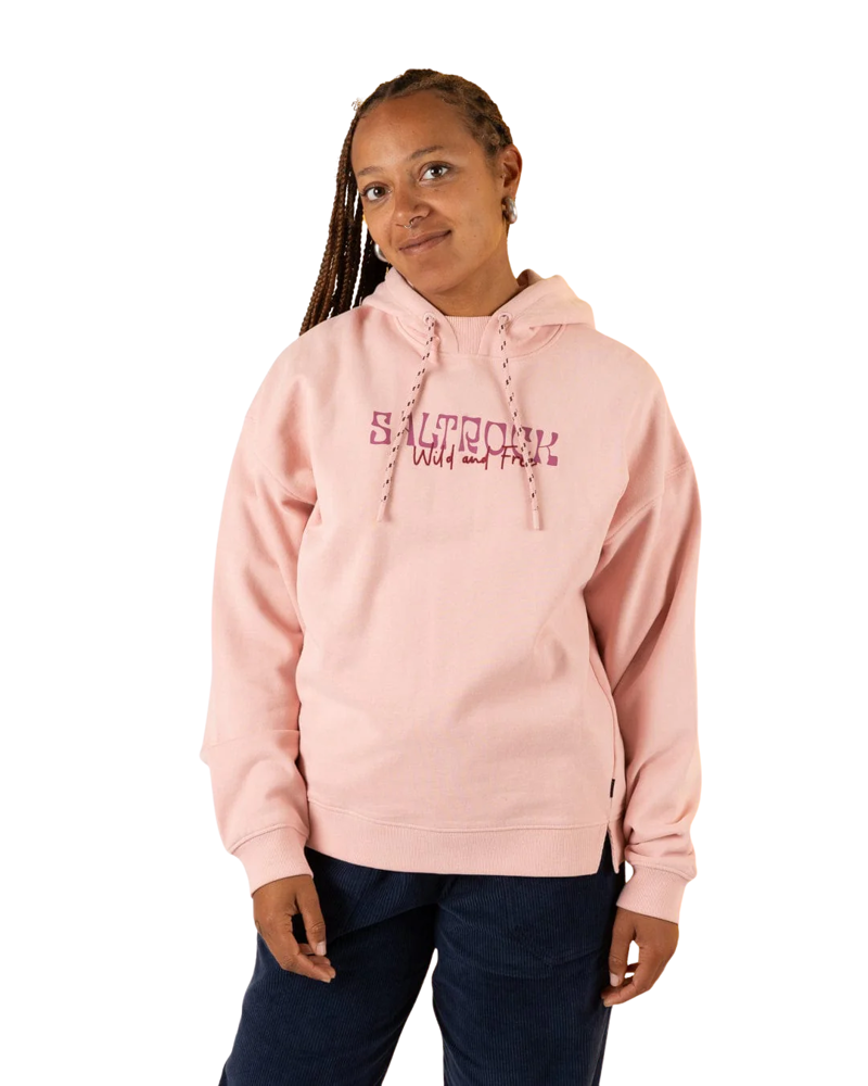 Saltrock Womens Blossom Hoody in Light Pink