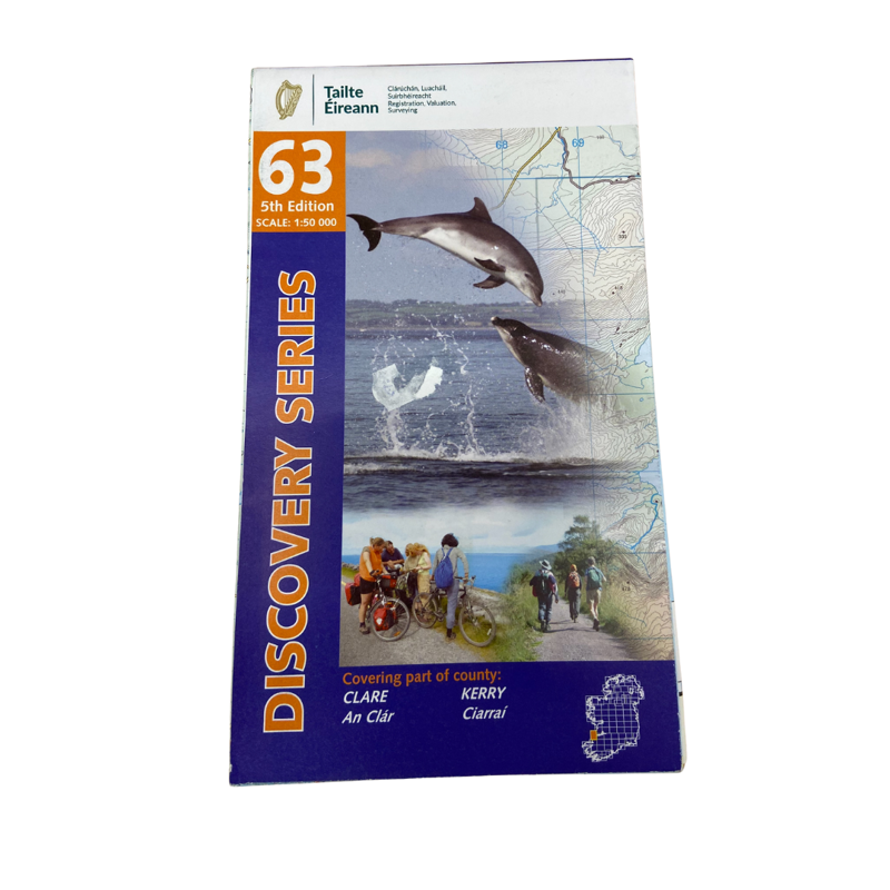 OSI Discovery Series Sheet 63 Clare Kerry 5th Edition 2024