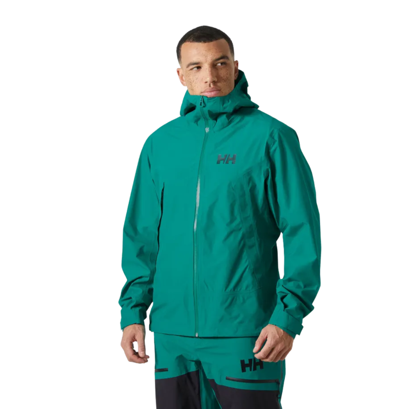 Helly Hansen Mens Verglas Infinity Shell Jacket 2.0 in Signal Green