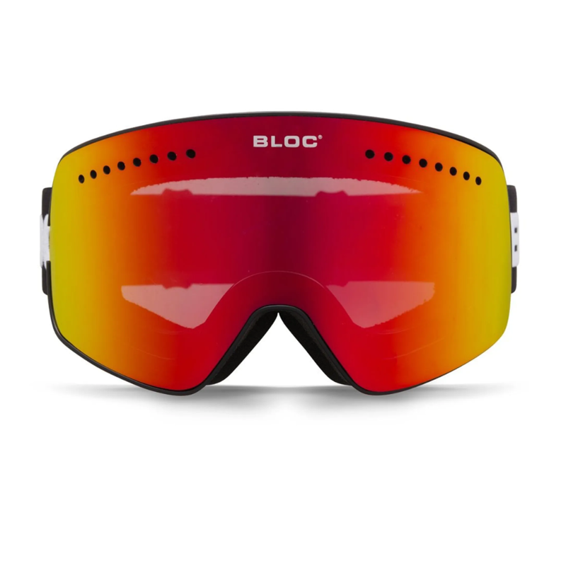 Bloc Fifty-Five in Matt Black with Dark Brown Red Mirror Cat 3 Lens