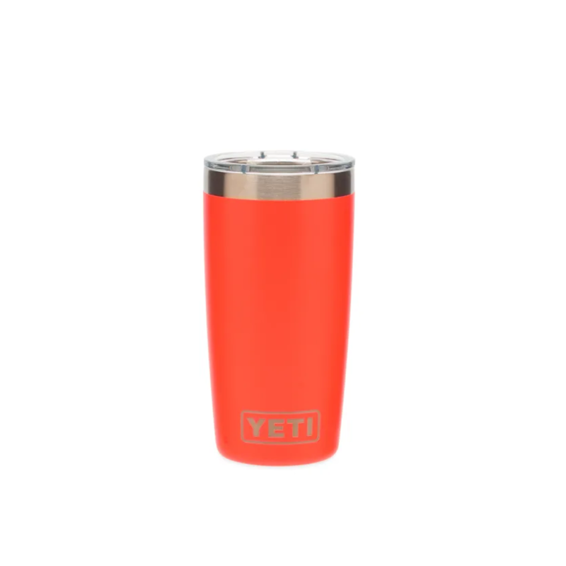 Yeti Rambler Tumbler 10 Oz in Solar Flare