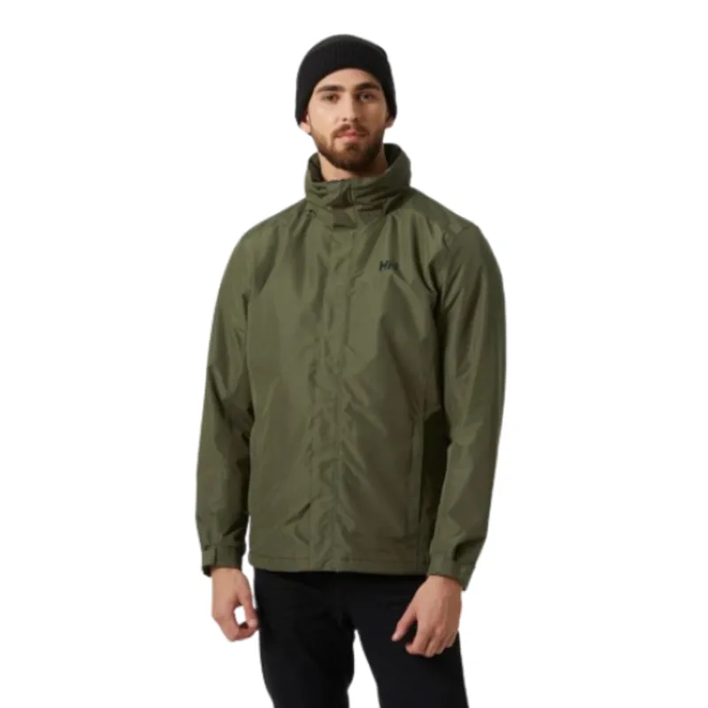 Helly Hansen Mens Dubliner Insulated Jacket in Utility Green