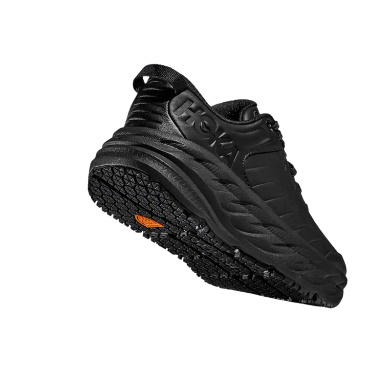 Hoka Mens Bondi SR in Black / Black-2