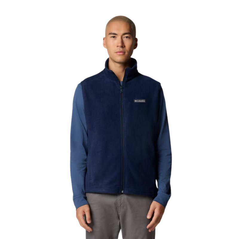 Columbia Mens Steens Mountain Vest in Collegiate Navy
